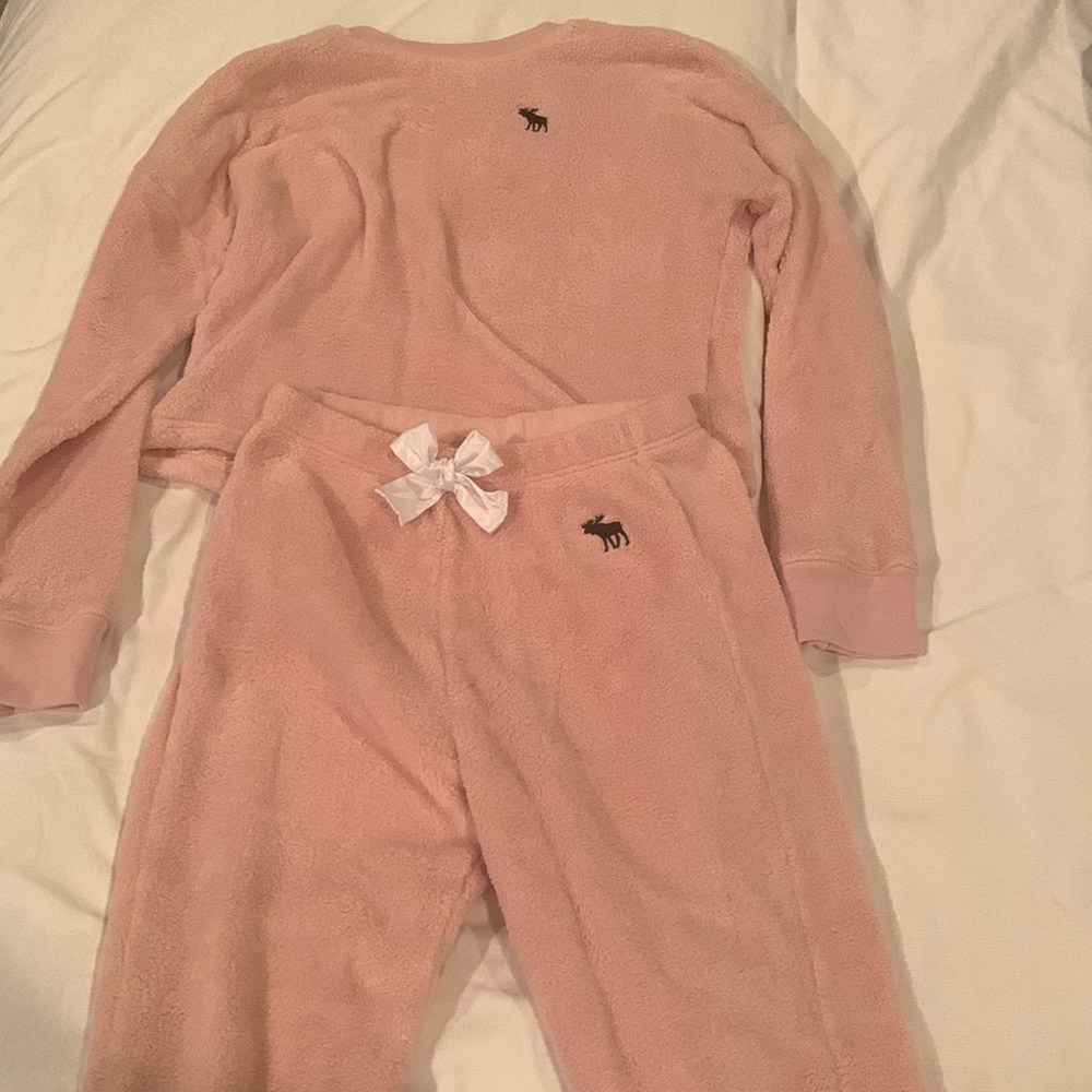 Fluffy Pink Sleep Set